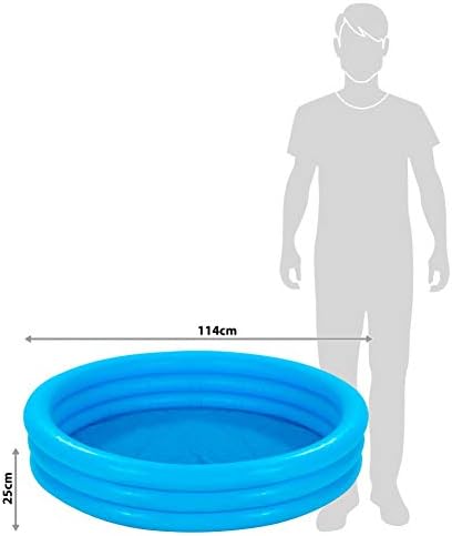 Intex  - Inflatable Three Ring Paddling Pool