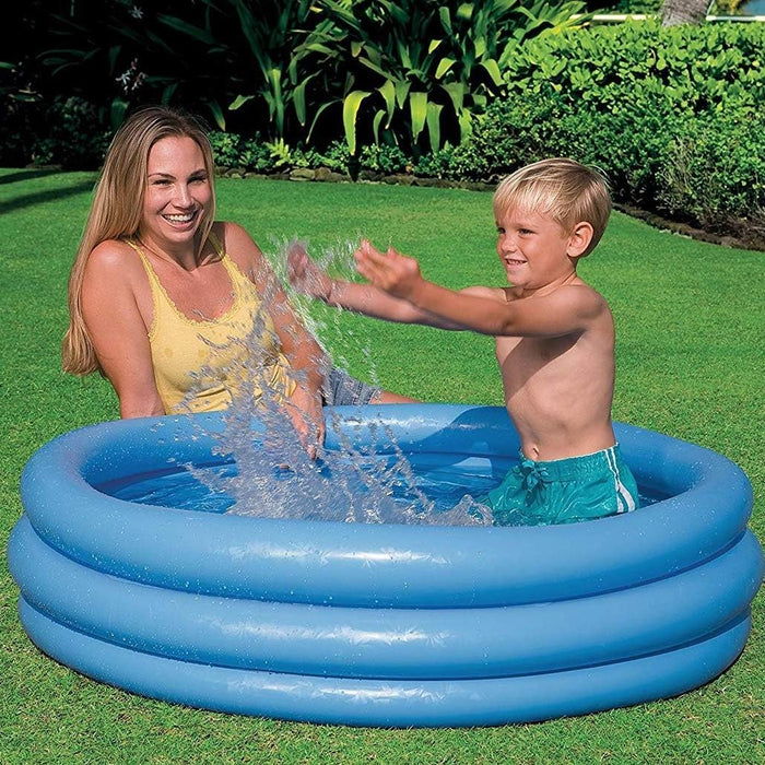 Intex  - Inflatable Three Ring Paddling Pool