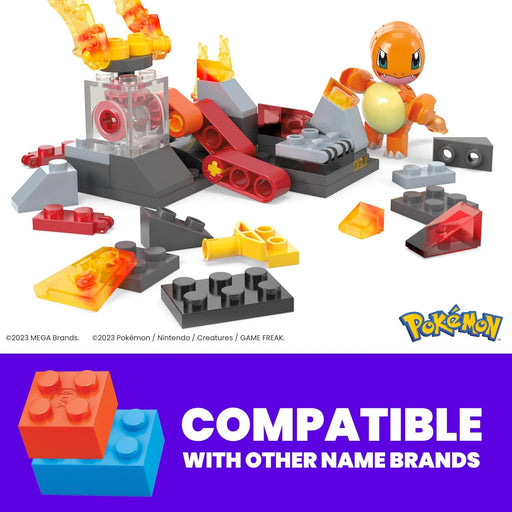Mega Bloks Pokemon Adventure Builder - Charmander's Fire-Type Spin