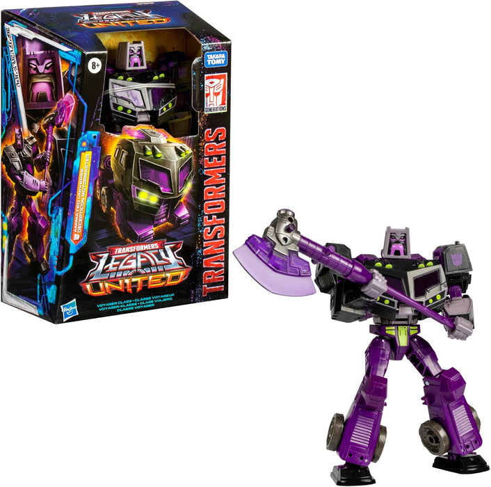 Transformers Generations Legacy Evolution Voyager Class Animated Universe Decepticon Motormaster Action Figure