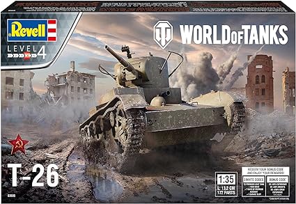 Revell Model Kit World of Tanks T-26 Panzer (03505)