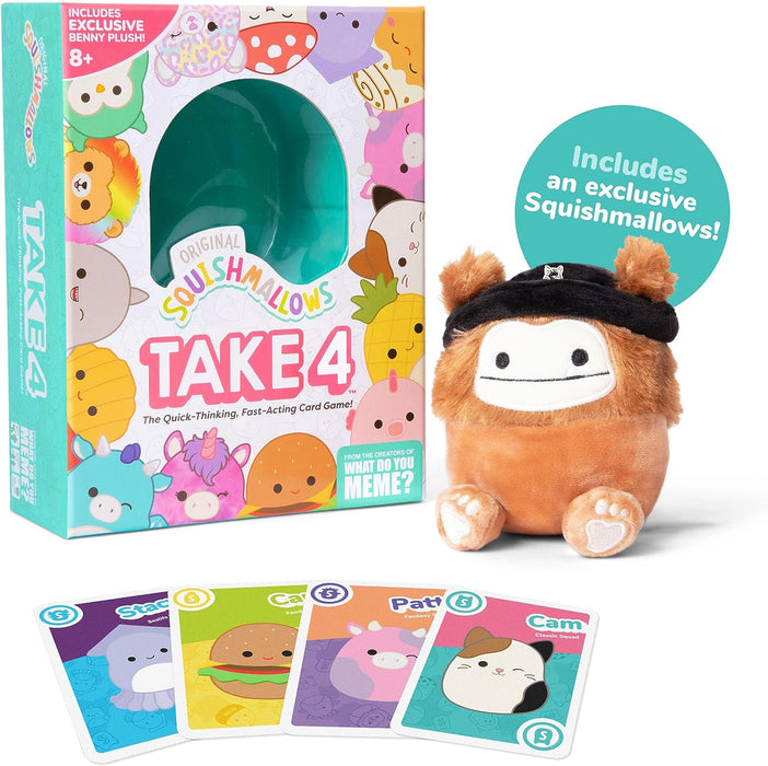Squishmallows - Take 4 Card Game