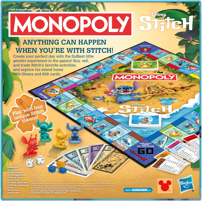 Monopoly Stitch Board Game