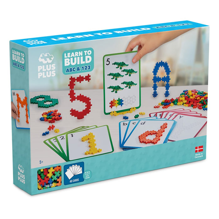Plus-Plus: Learn To Build ABC & 123