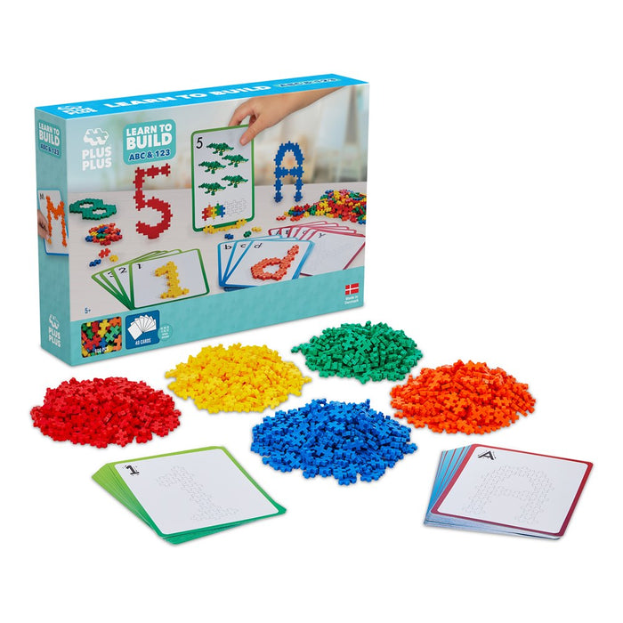 Plus-Plus: Learn To Build ABC & 123