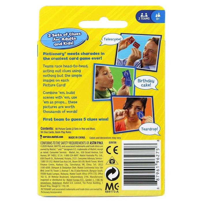 Pictionary Card Game Board Game