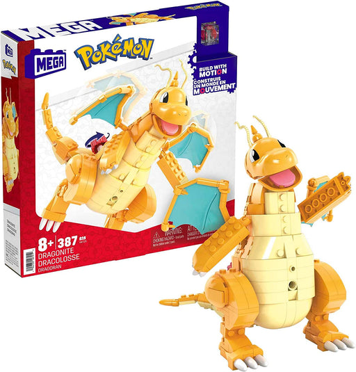 Mega Bloks - Pokemon Dragonite Mega Construx Kit (387 Pieces)