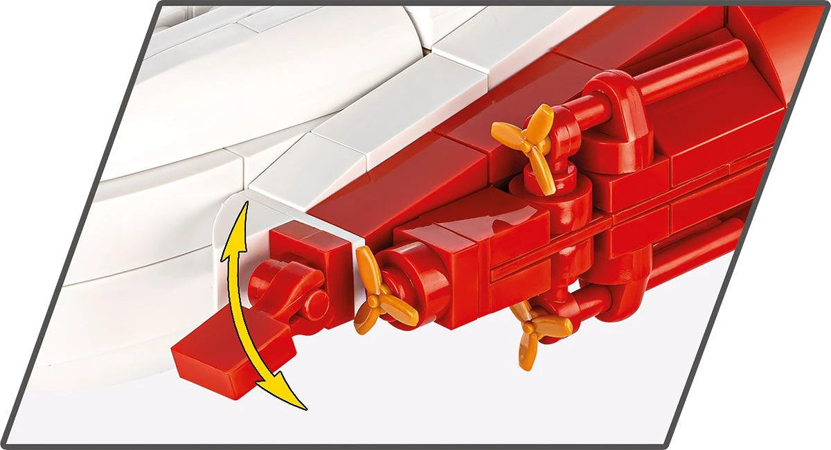 Cobi 1681 - World War I - H.M.Hospital Ship Britannic 636 pcs