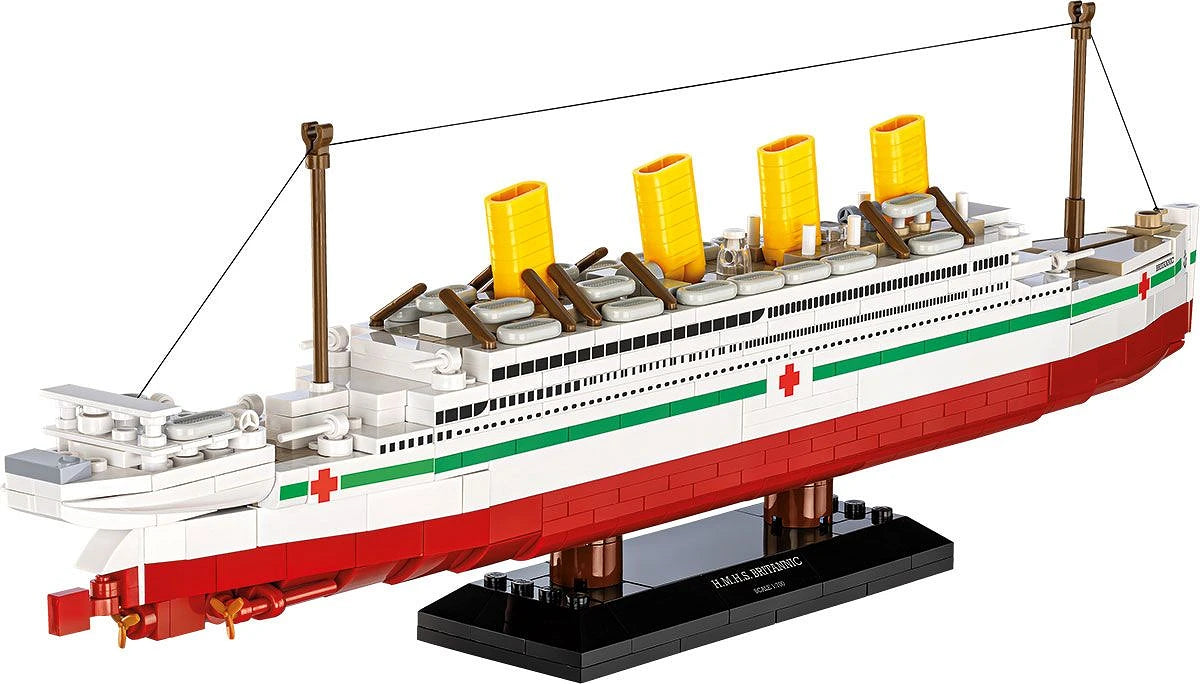 Cobi 1681 - World War I - H.M.Hospital Ship Britannic 636 pcs