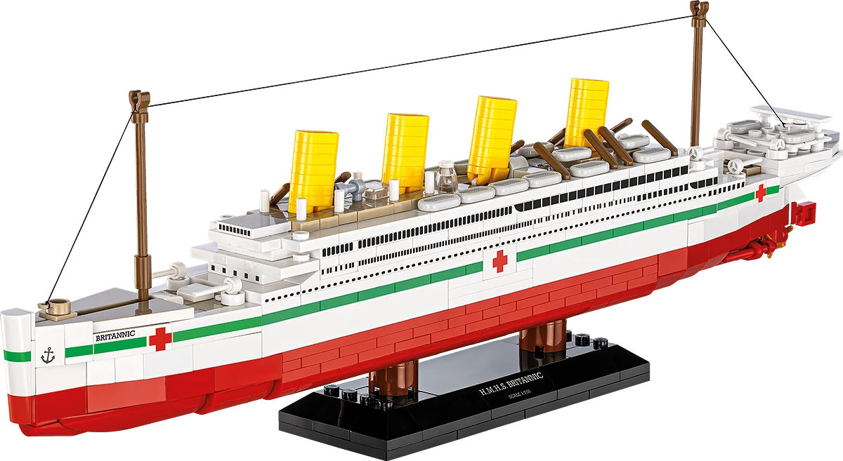 Cobi 1681 - World War I - H.M.Hospital Ship Britannic 636 pcs