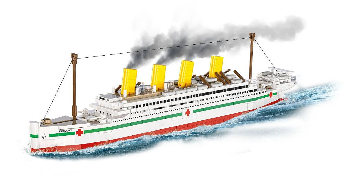 Cobi 1681 - World War I - H.M.Hospital Ship Britannic 636 pcs