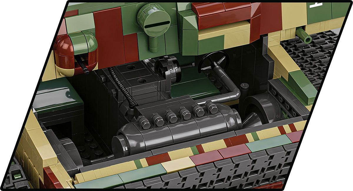 Cobi 2807 - World War II - Panzer Kpfw VI Tiger Ausf. E - Executive Edition 8000 pcs