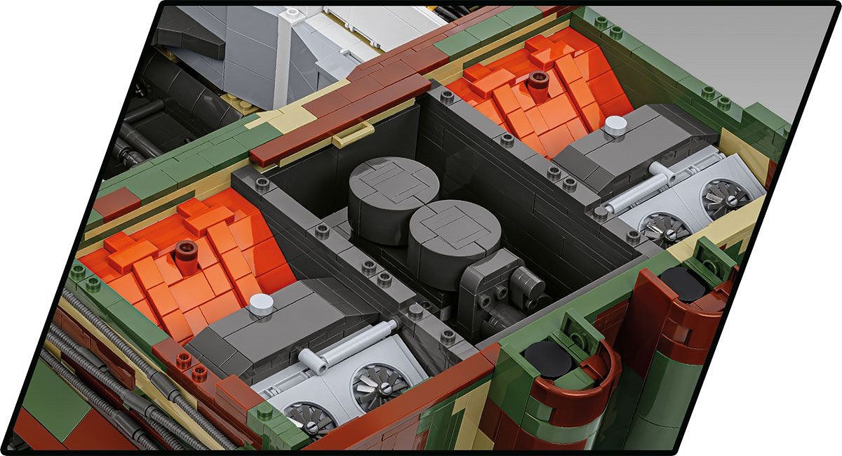 Cobi 2807 - World War II - Panzer Kpfw VI Tiger Ausf. E - Executive Edition 8000 pcs