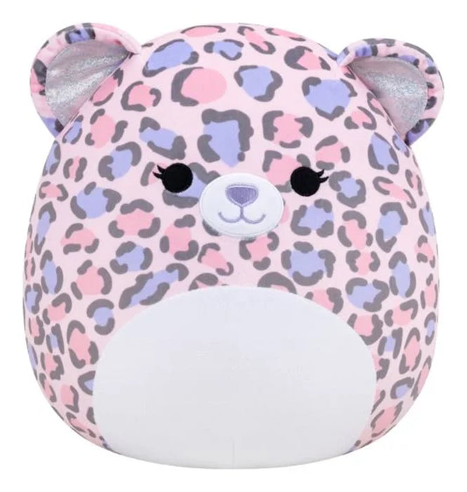 Squishmallows  7.5''  Dallas Purple And Pink Spotted Leopard Plush
