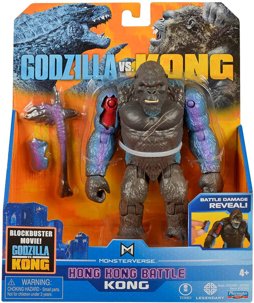 Monsterverse - Godzilla vs Kong 6" HK BATTLE Kong w/ Axe