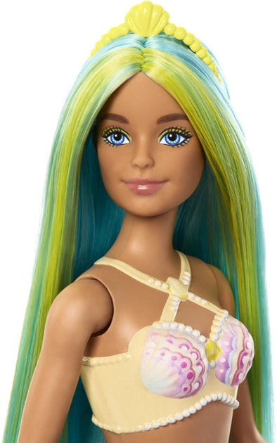 Barbie - Mermaid Doll (Blue Tail & Green Hair)