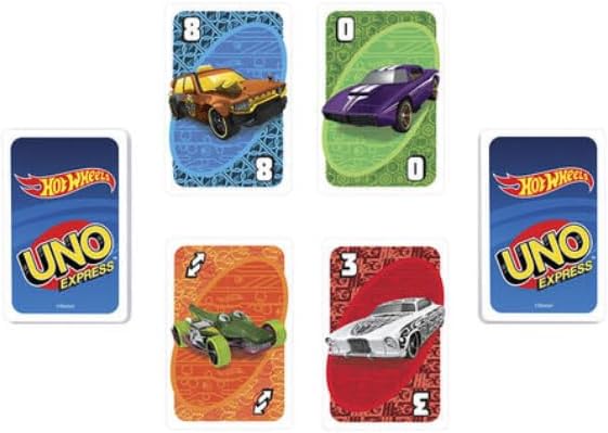 Uno - Express Hot Wheels Card Game