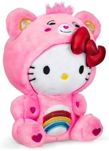 Care Bears 22cm Hello Kitty as Cheer Bear Plush