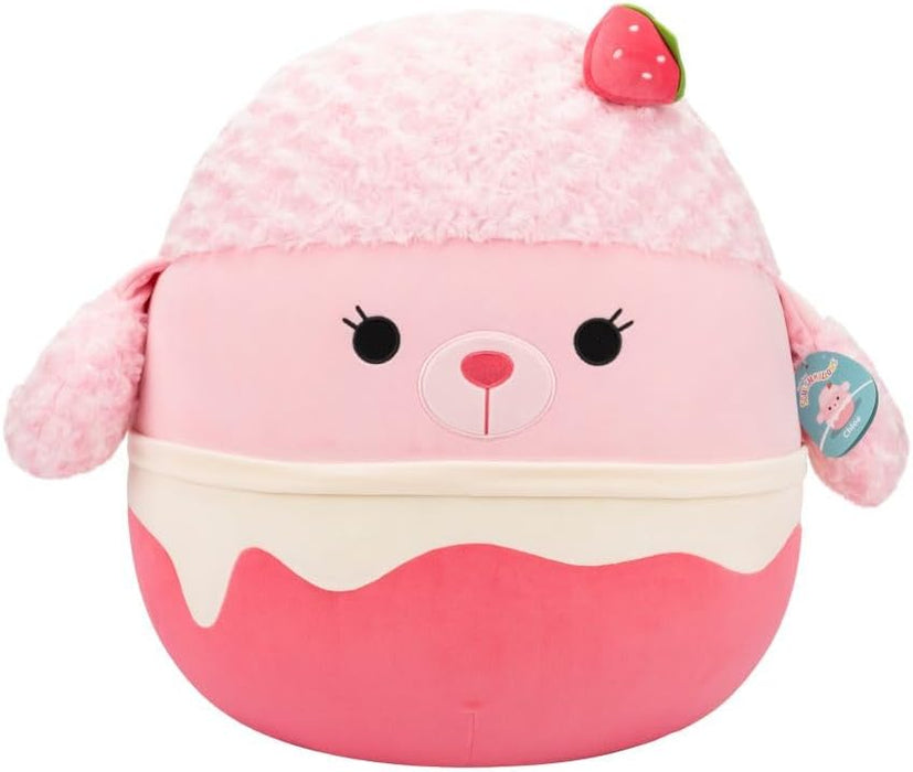 Squishmallows - 20'' Strawberry Milkshake Poodle Plush
