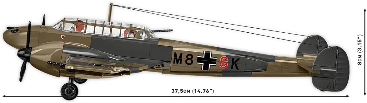 Cobi World War II - Messerschmitt BF-110C 578 pcs