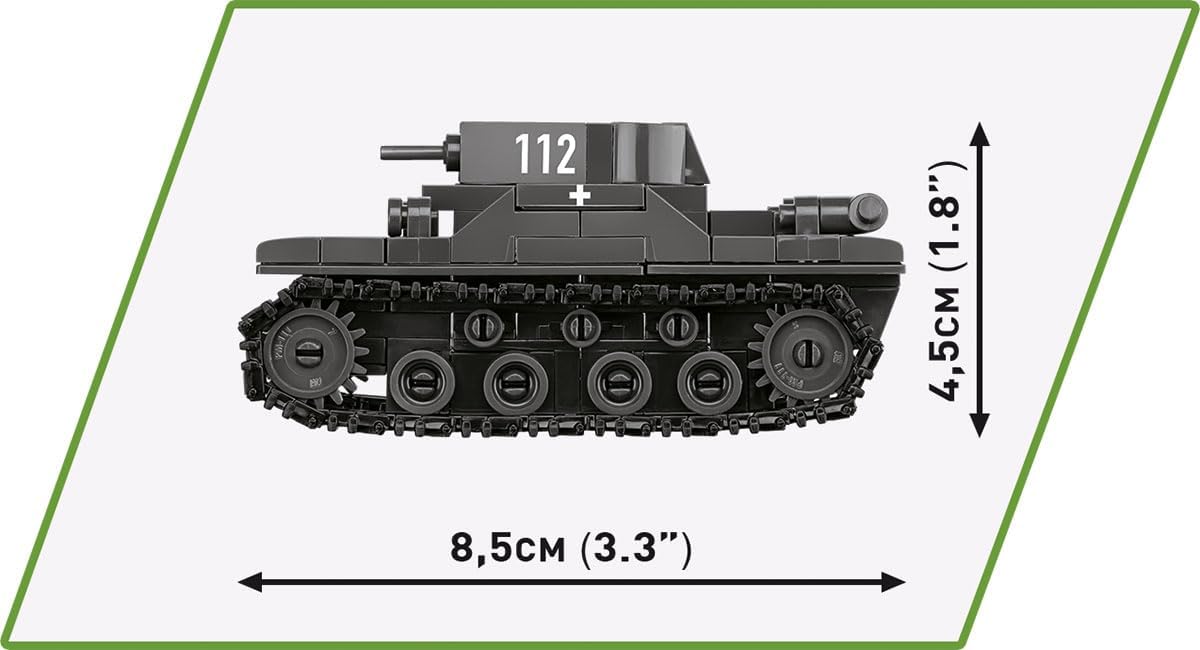 Cobi 2740 - World War II - 3 Tank Pack 595 pcs