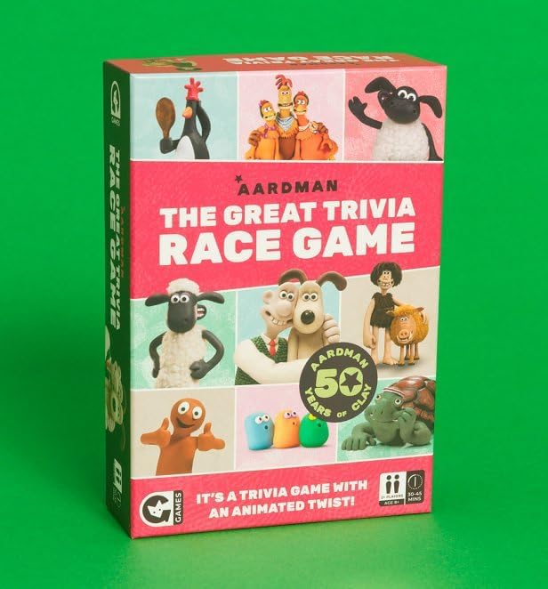 Ginger Fox Aardman Trivia Race Game