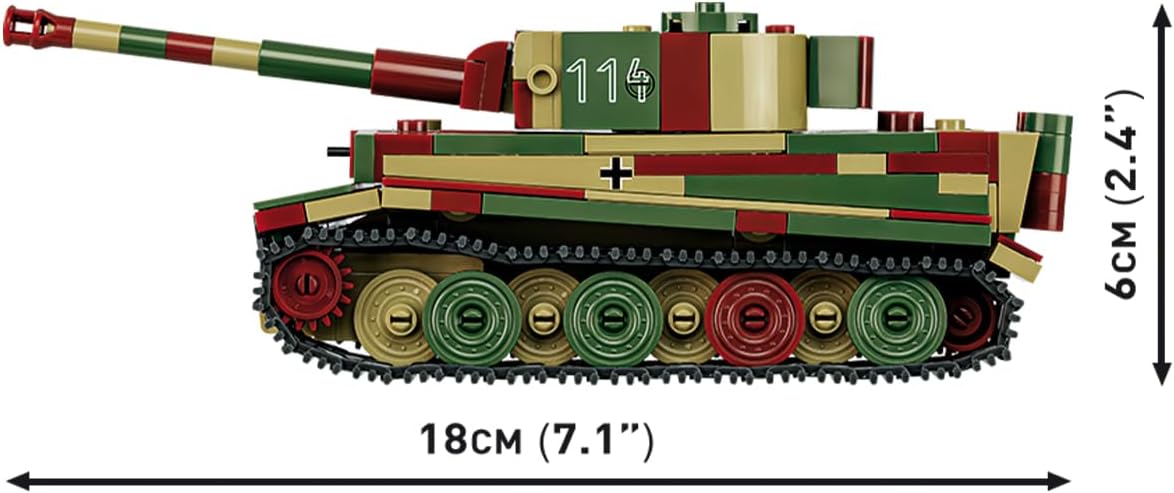 Cobi 2735 - World War II - Tiger VI P.Z. KPFW AUSF. E