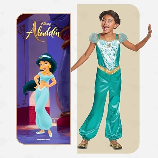 Disguise Disney Princess Jasmine Costume (4-6YR)