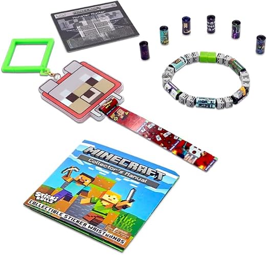 Sticki Rolls Minecraft Pendant Set