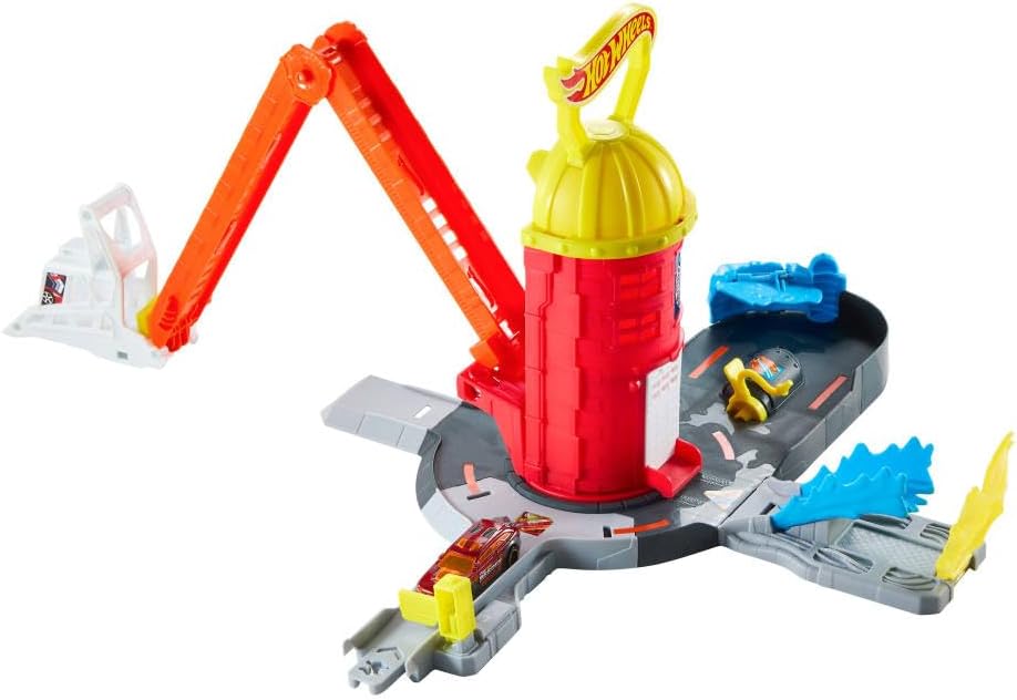 Hot Wheels - Super Fire Station Rescue Playset