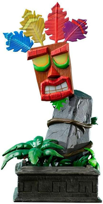 First4Figures - Crash Bandicoot (Mini Aku Aku Mask) RESIN Statue