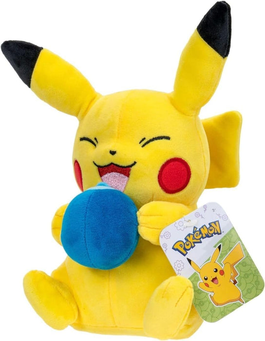 Pokemon - 8" Pikachu With Oran Berry Accy Plush