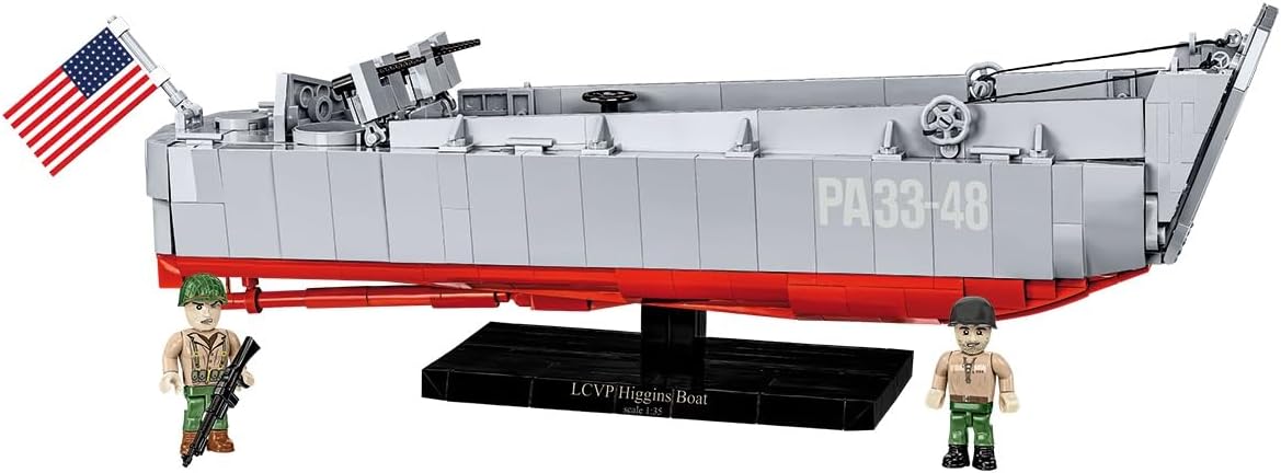Cobi 4849 - World War II - Landing Craft Higgins Boat 715 pcs