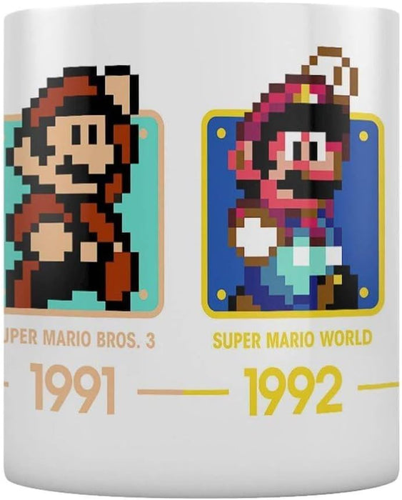 Nintendo Super Mario Timeline Mug