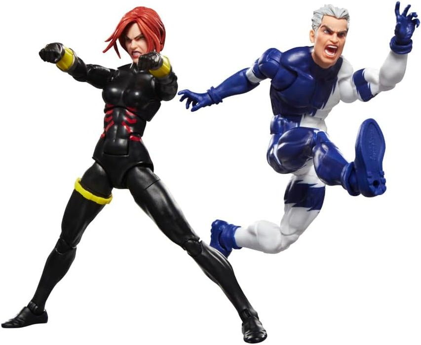 Marvel Legends Series Earth's Mightiest Heroes Avengers Black Widow & Quicksilver Action Figure