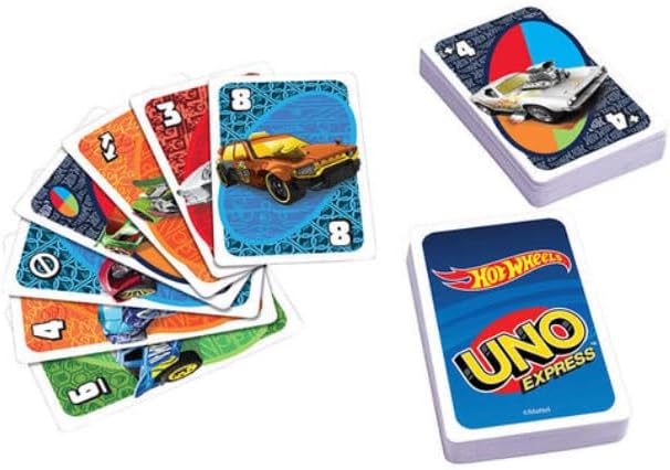 Uno - Express Hot Wheels Card Game