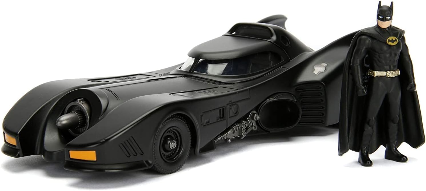 Jada - Batman 1989 Batmobile 1:24 Die-Cast Collectible Car