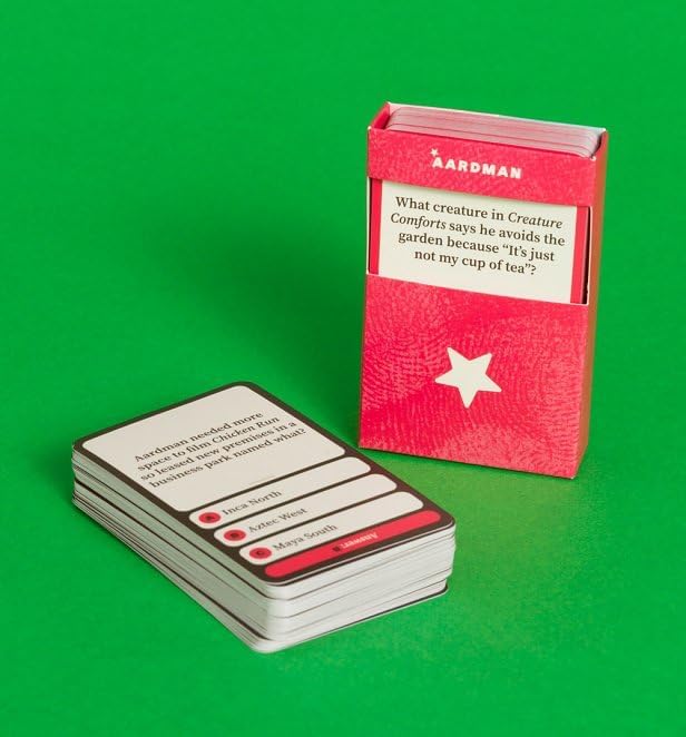 Ginger Fox Aardman Trivia Race Game