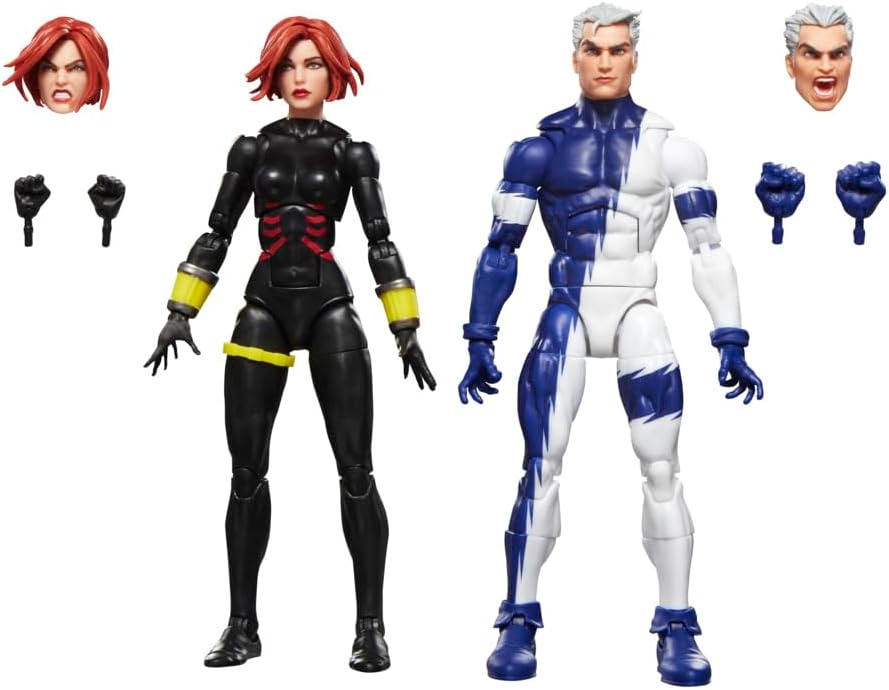 Marvel Legends Series Earth's Mightiest Heroes Avengers Black Widow & Quicksilver Action Figure