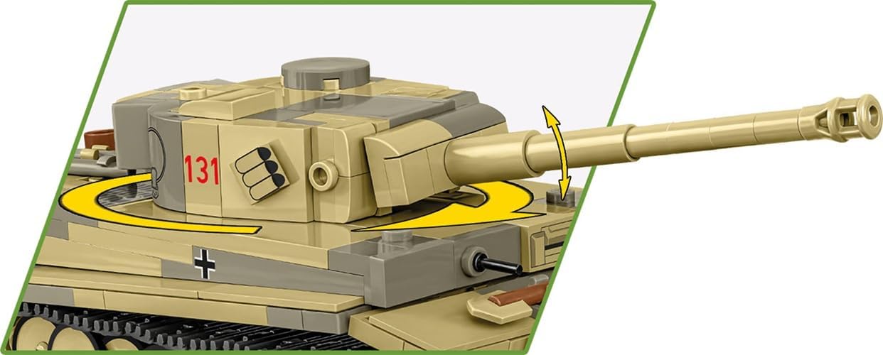 Cobi 2734 - World War II - Panzer VI Tiger 1 I NO 131