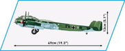 Cobi 5754 - World War II - Dornier DO17 1383 pcs