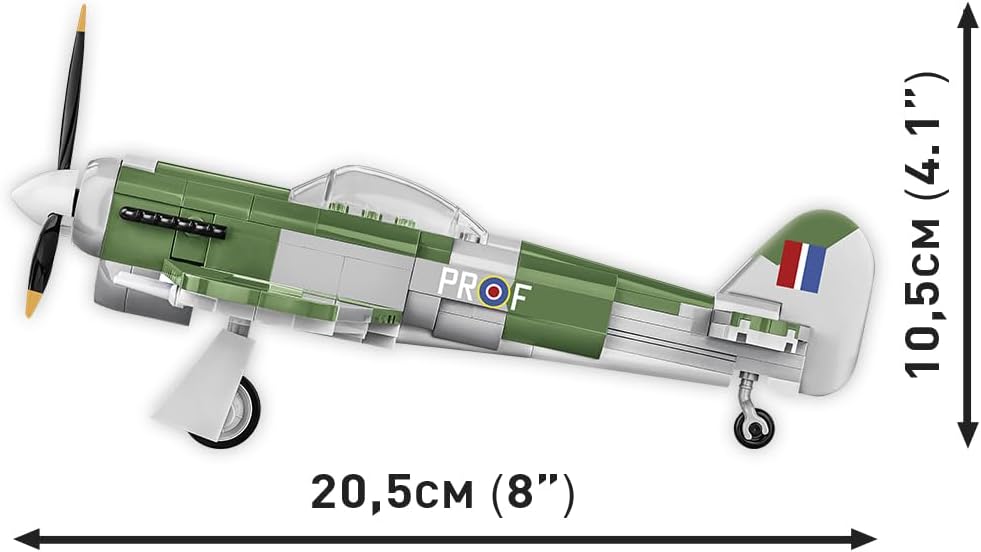 Cobi 5864 - World War II - Typhoon MK.1B 190 pcs