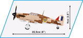 Cobi 5866 - World War II - Hawker Hurricane Mk1 (138 Pieces)