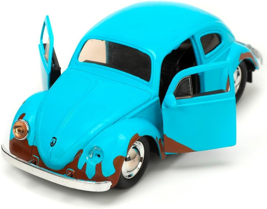 Jada - Lilo And Stitch 1959 VW Beetle 1:32 with Figure Die-Cast Collectible
