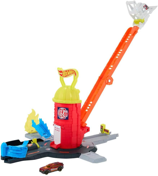 Hot Wheels - Super Fire Station Rescue Playset