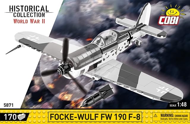 Cobi 5871 - World War II - Focke-Wulf FW 190 F-8 170 pcs