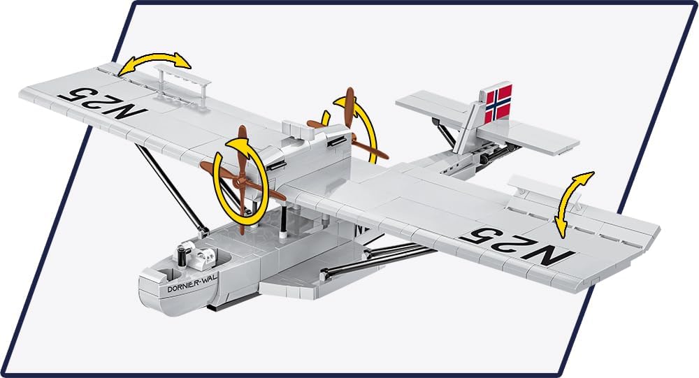 Cobi 1384 - Historical Collection - Dornier Do J Wal "Amundsen" N-25 483 pcs