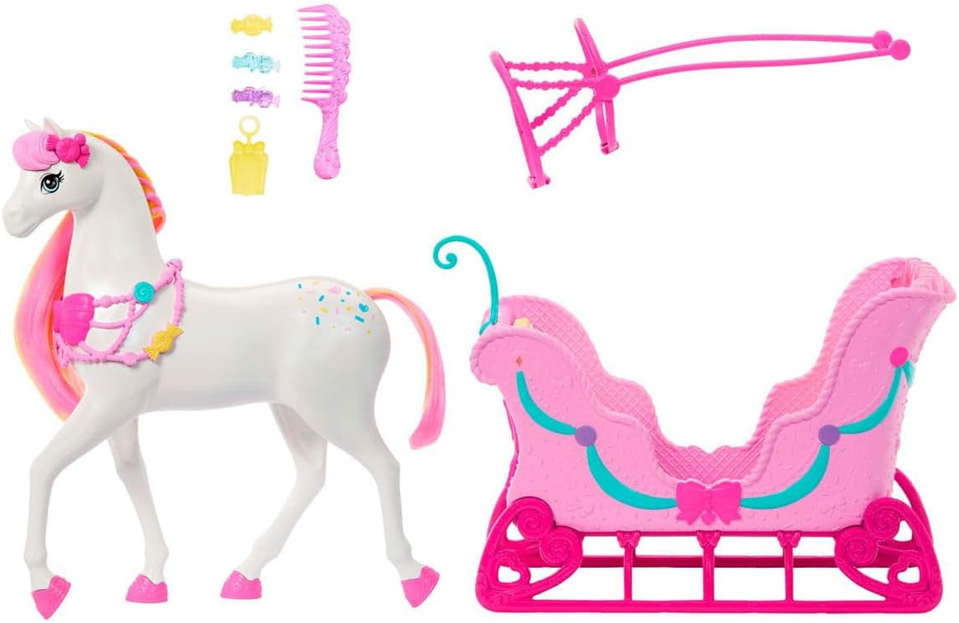 Barbie Nutcracker Land Of Sweets Horse & Sled