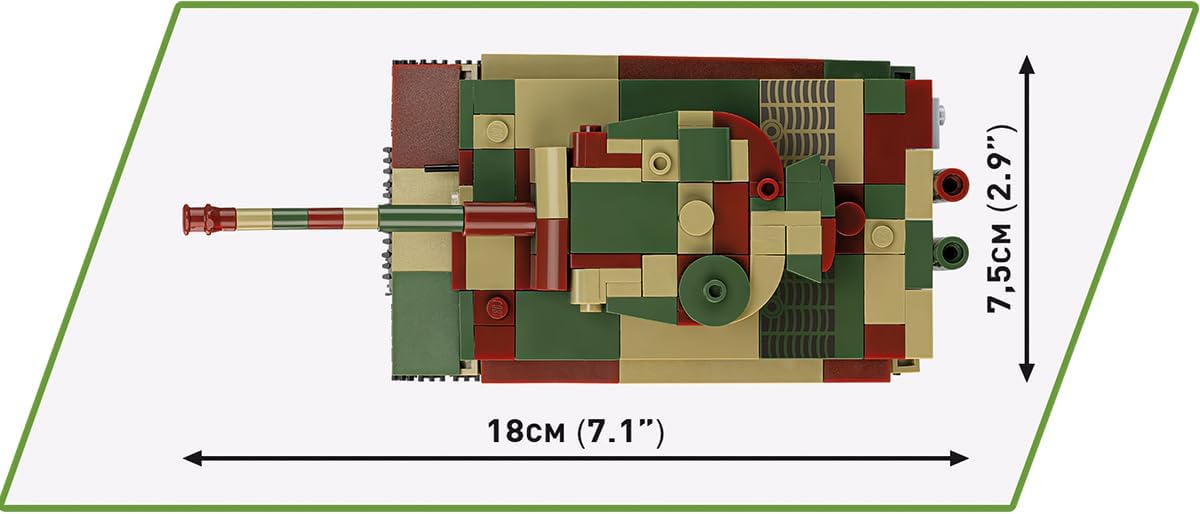 Cobi 2735 - World War II - Tiger VI P.Z. KPFW AUSF. E
