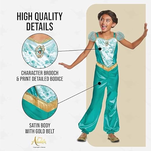 Disguise Disney Princess Jasmine Costume (4-6YR)